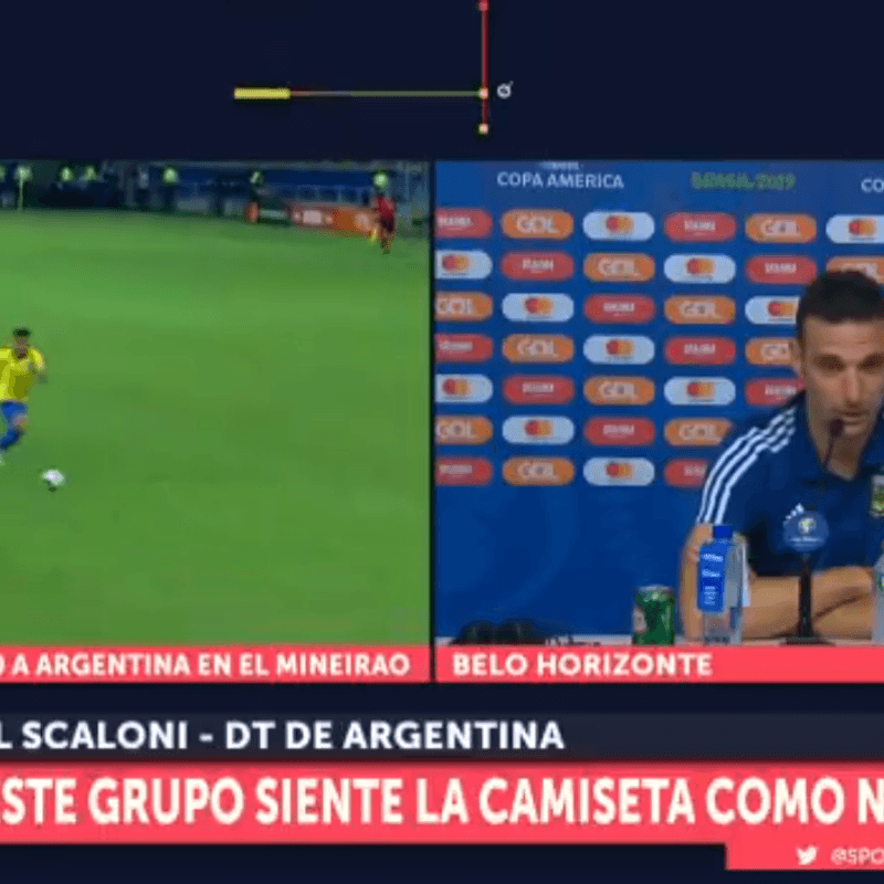 Re triste: Scaloni contó cómo vio el vestuario de Argentina