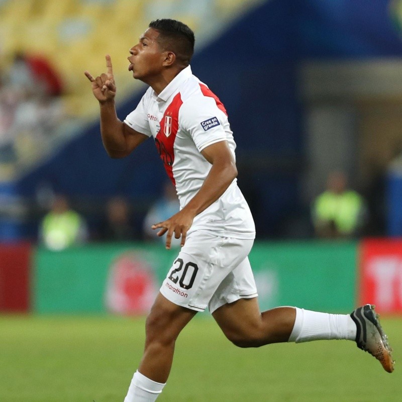 Todo de él: la tendencia del primer tiempo en Twitter fue Edison Flores