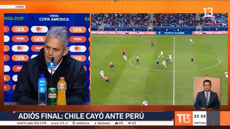 Chile subestimó a Perú y Reinaldo Rueda lo confirmó después del partido