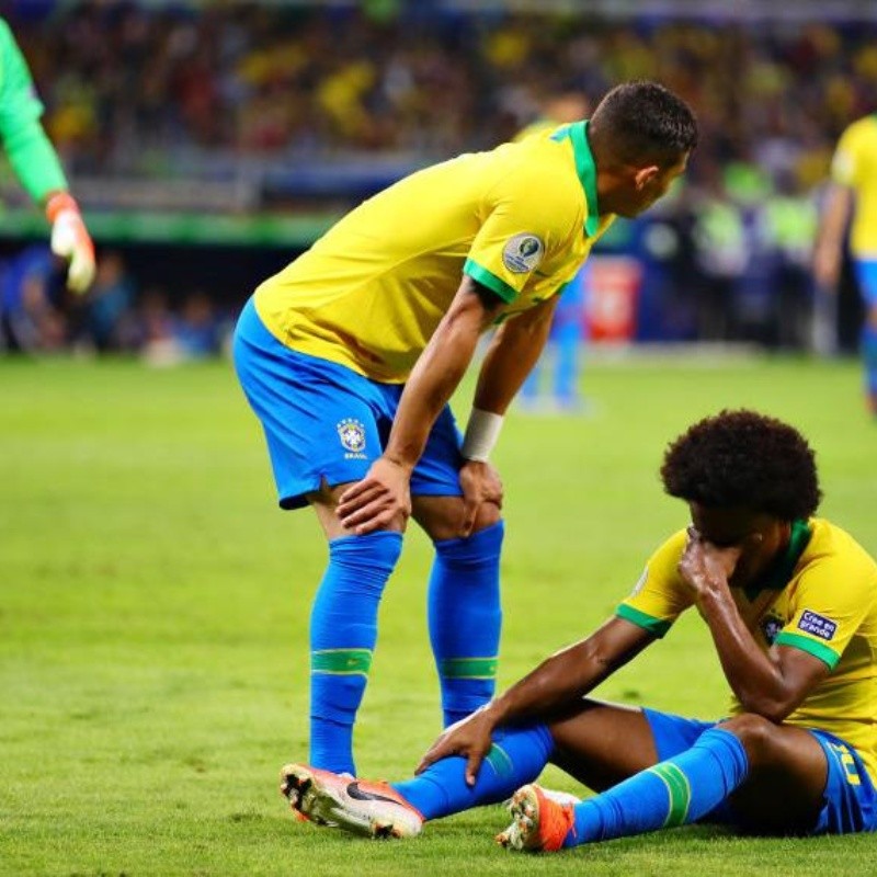 Uno menos: la baja por lesión de Brasil para la final de la Copa América