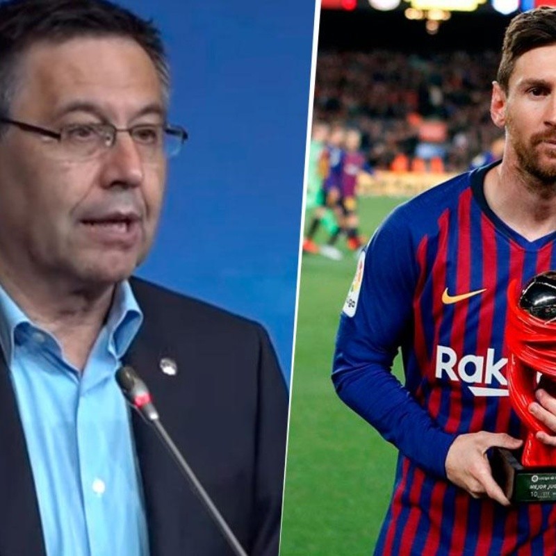 Bartomeu, presidente del Barcelona, se cansó y desmintió una "leyenda" sobre Messi