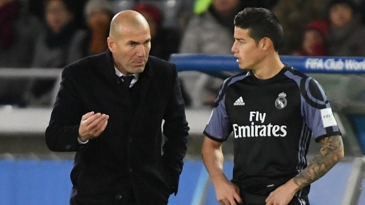 Zidane presiona al Real Madrid porque no quiere ver, saber, ni responder por James