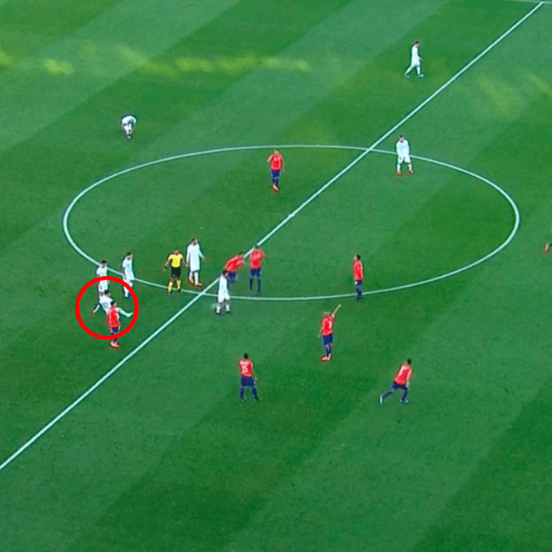 Todo de Messi: durmió a Chile en un tiro libre y dejó mano a mano a Agüero para el 1-0