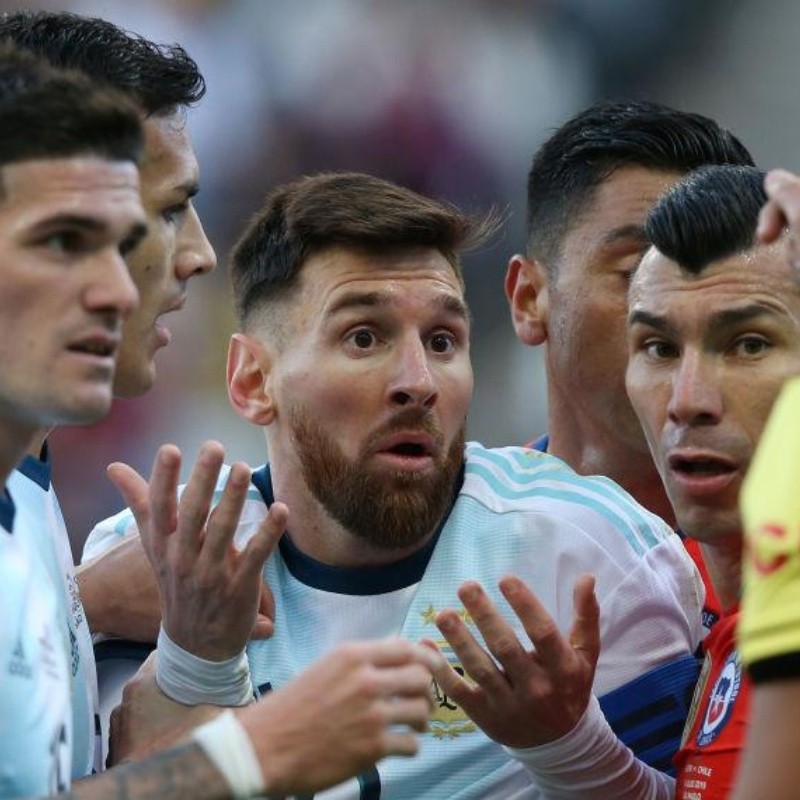 Papelón de tercer puesto: Argentina le ganó a Chile en el partido más caliente de la Copa América