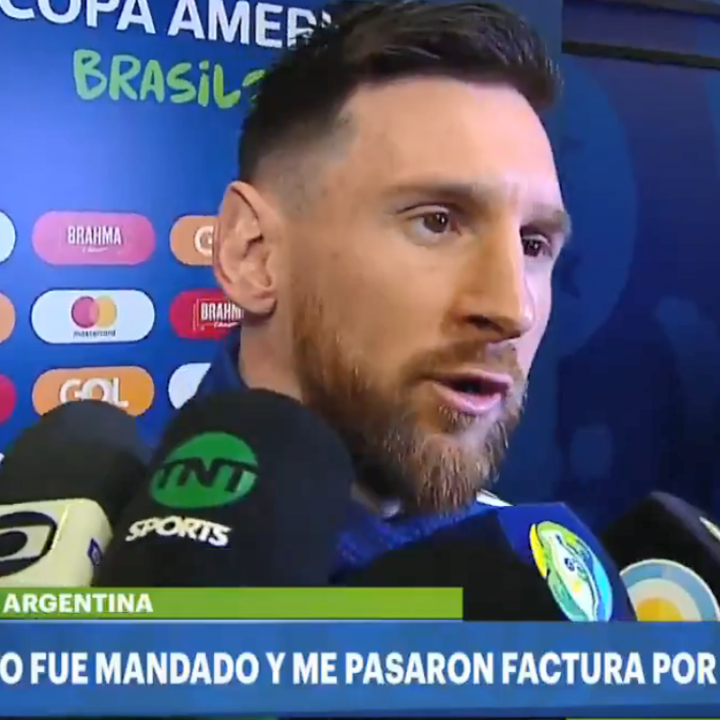 Messi volvió a disparar contra Conmebol: "No tenemos que ser parte de esta corrupción"