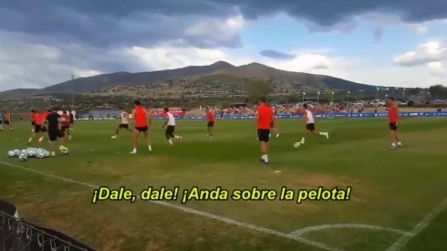 Así fue el primer entrenamiento de Joao Félix.