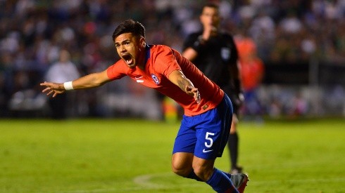 Paulo Díaz en el seleccionado chileno.