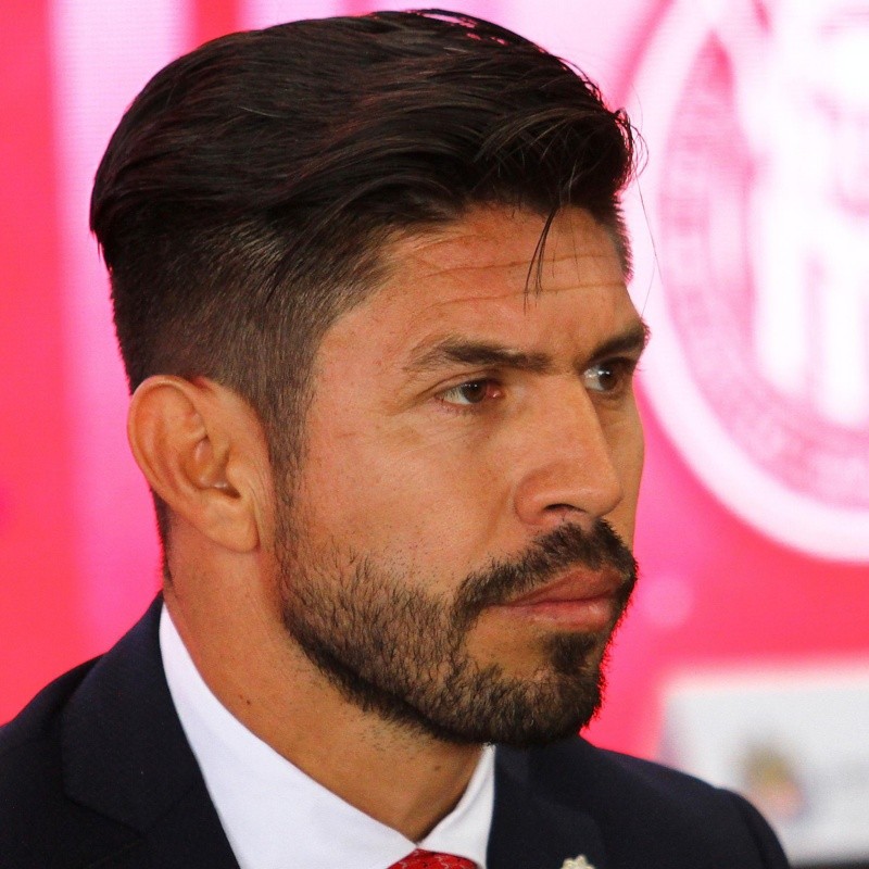 La foto de Oribe Peralta "gordo" que se viralizó