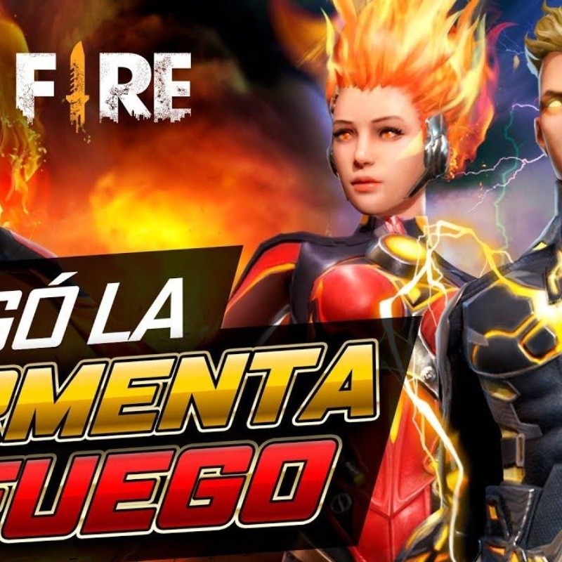 Llegan los Elementales a Free Fire ¡Fuego y Electricidad!