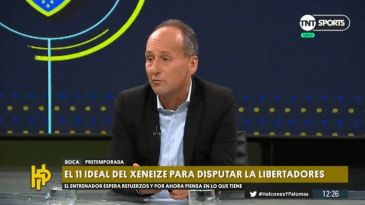 Martín Costa: "Alfaro me viene diciendo que en algún momento Vargas va a jugar en Boca"