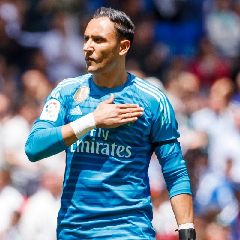 Keylor Navas volvió a Real Madrid y posteó en las redes motivadísimo