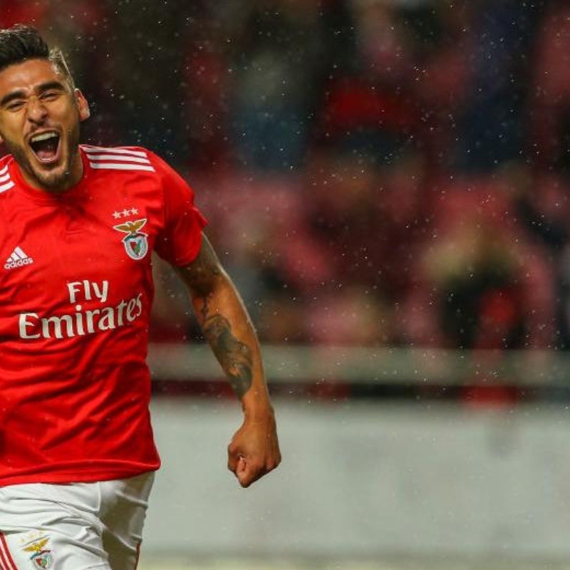 Novela sin fin: Salvio habló después de jugar con Benfica e hizo dudar otra vez a Boca