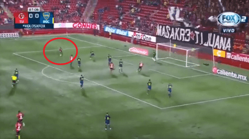 Mitad de Bolaños, mitad de Andrada: así fue el agónico gol de Tijuana contra Boca