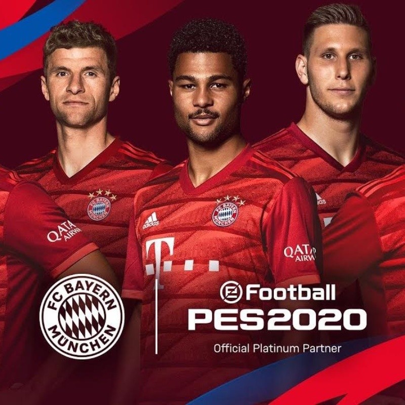 Bayern Munich estará licenciado en el PES 2020