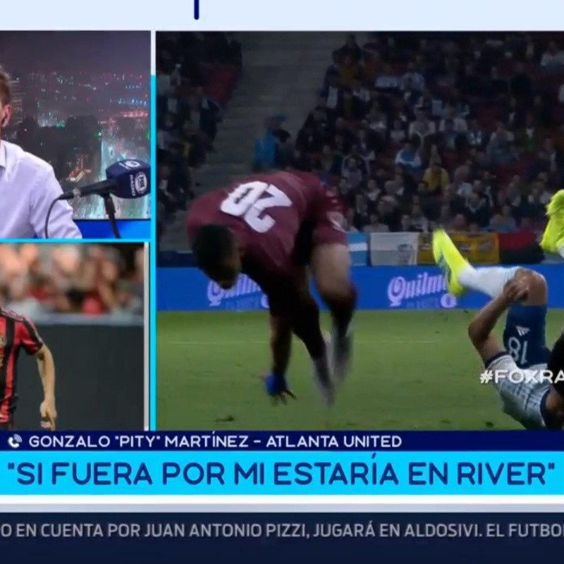 Pity Martínez confirmó su conflicto en Atlanta United y tiró: "Si fuese por mí estaría en River"