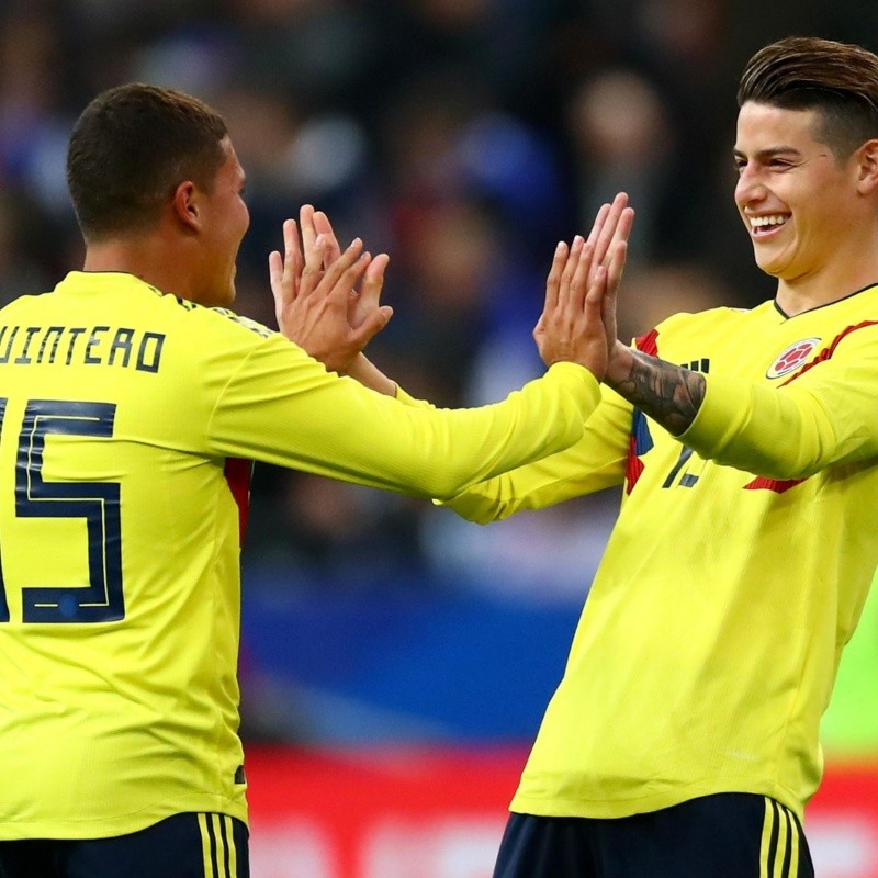 Juanfer Quintero saludó a James en Instagram: "Feliz cumple Mono"