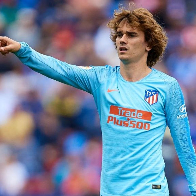 Lo odian: atacan la placa de Griezmann en el Wanda Metropolitano