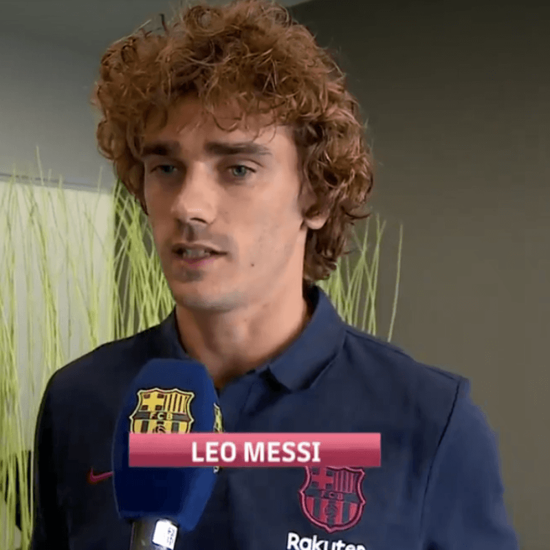 Compañero nuevo: la respuesta de Griezmann cuando le preguntaron por Messi