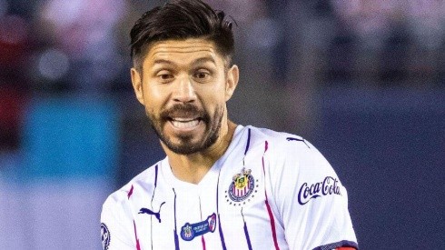Oribe Peralta en las Chivas de Guadalajara.