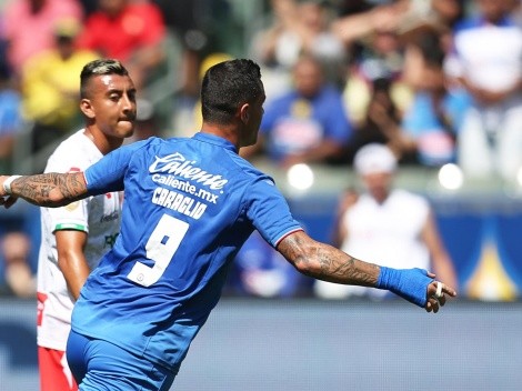 VIDEO: el gol de Milton Caraglio para adelantar al Cruz Azul