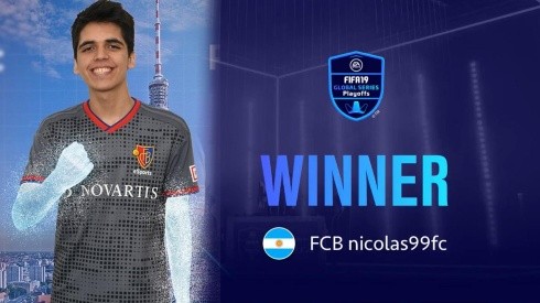 Nicolás Villalba se consagró en los Playoffs y es el gran candidato a ganar la Copa del Mundo de FIFA