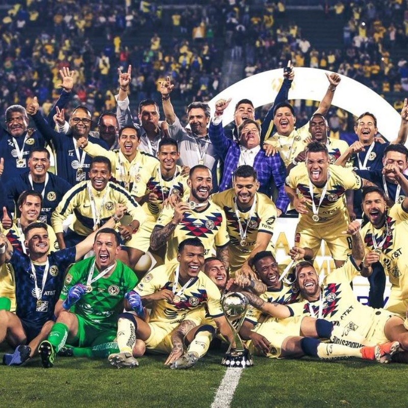 Los campeones del América festejaron en redes sociales