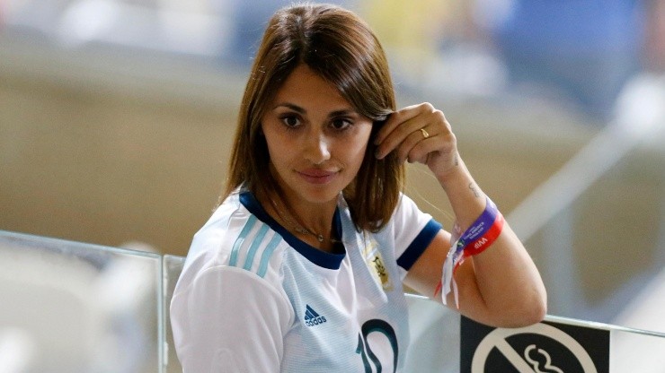 Foto de Antonella Roccuzzo, esposa de Messi.