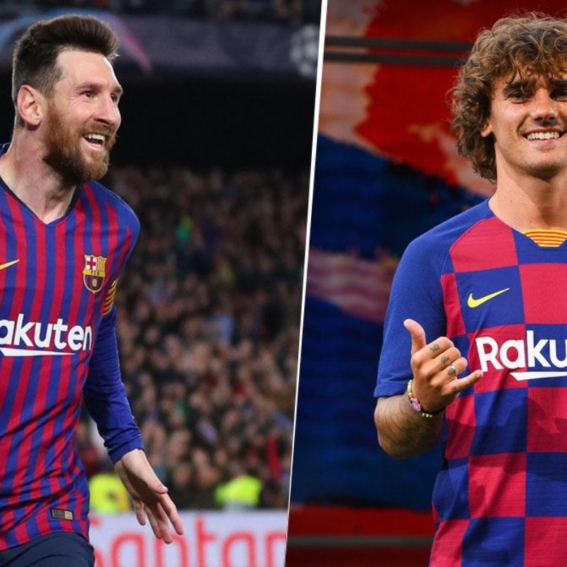 Griezmann no dudó y habló sobre Messi: "Para mí es el uno"