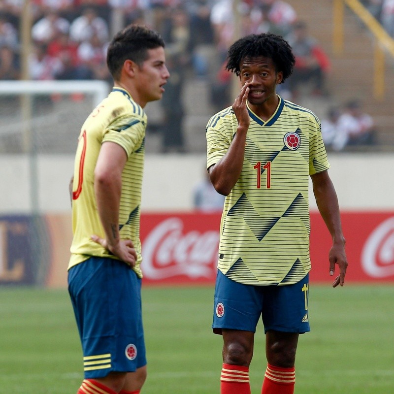 Lo espera en Italia: el guiño de Juan Guillermo Cuadrado a James Rodríguez