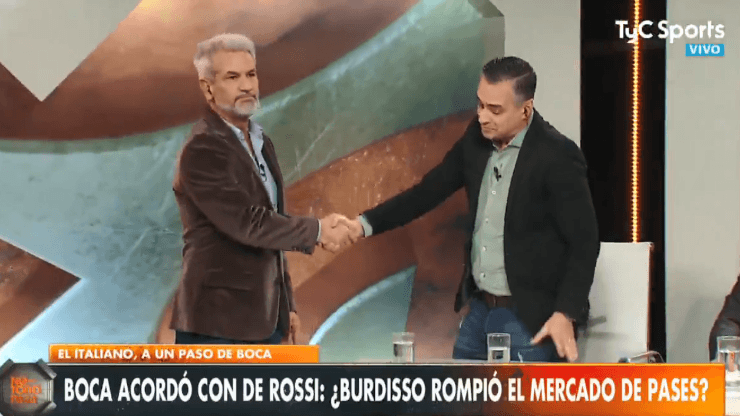 Apostó que si Boca sumaba a De Rossi se iba de No Todo Pasa ¡y lo despidieron en vivo!