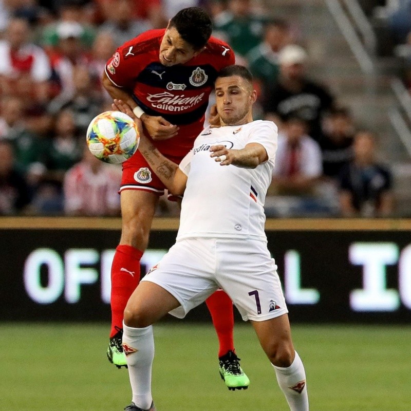 Chivas ganaba pero Fiorentina reaccionó y se quedó con el duelo de la International Champions Cup