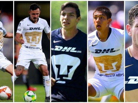 Los cinco jugadores de Pumas UNAM que sumarán minutos por regla 20/11