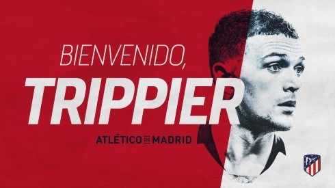 Oficial: Atlético Madrid fichó a Kieran Trippier
