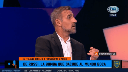 No le gusta: la respuesta de Cascini sobre la llegada de De Rossi a Boca