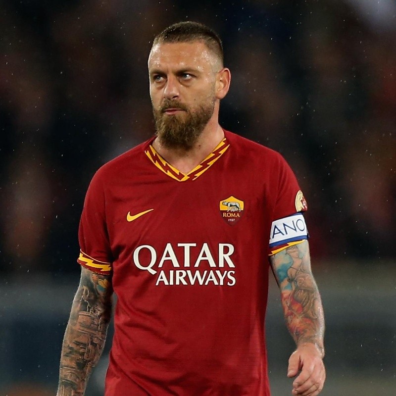 Si hoy llega a Boca, Daniele De Rossi no puede jugar