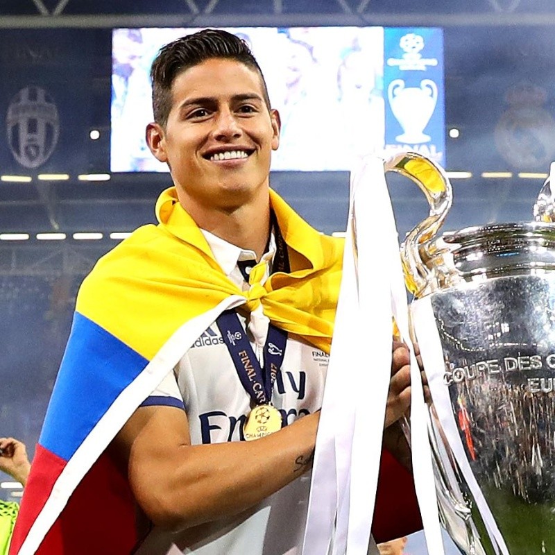 Real Madrid fija un precio único a James Rodríguez, para todos los equipos