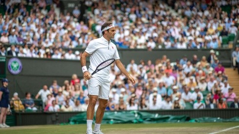 Roger Federer cayó en la final de Wimbledon ante Novak Djokovic. (Foto: Getty)