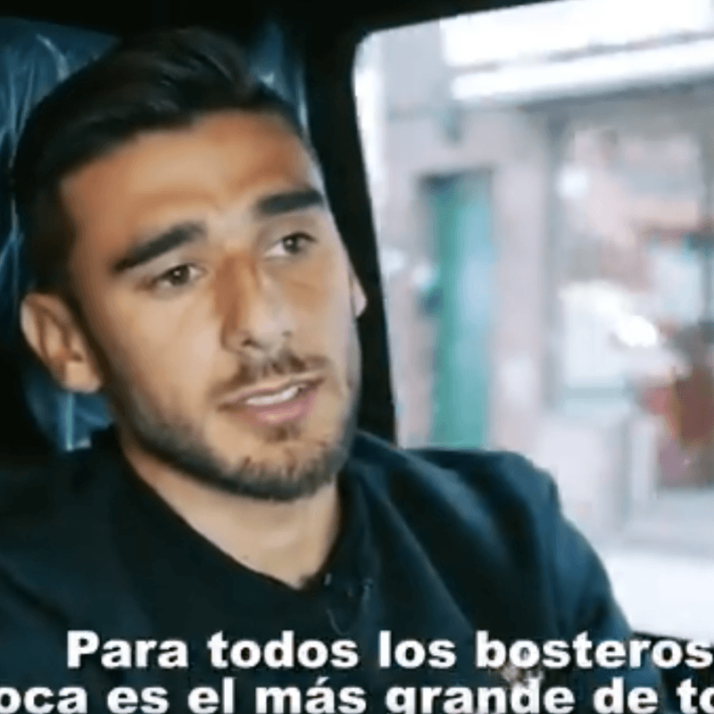 Eduardo Salvio grabó un video re manija con jugar en Boca y enloqueció a los hinchas