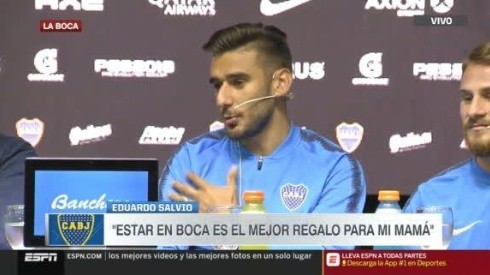 Quiere jugar ya: Salvio se refirió a la serie contra Paranaense por Libertadores
