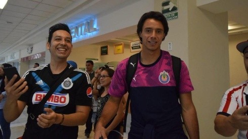Llegada de jugadores de Chivas a Torreón.