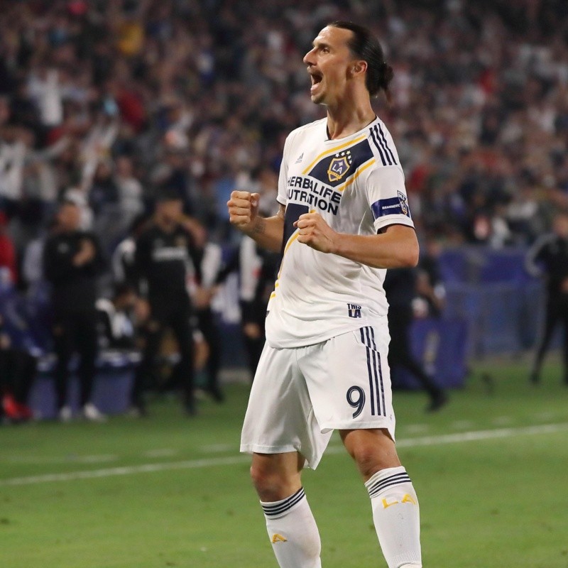 Zlatan locura: Hattrick para el triunfo de Los Ángeles Galaxy en el clásico