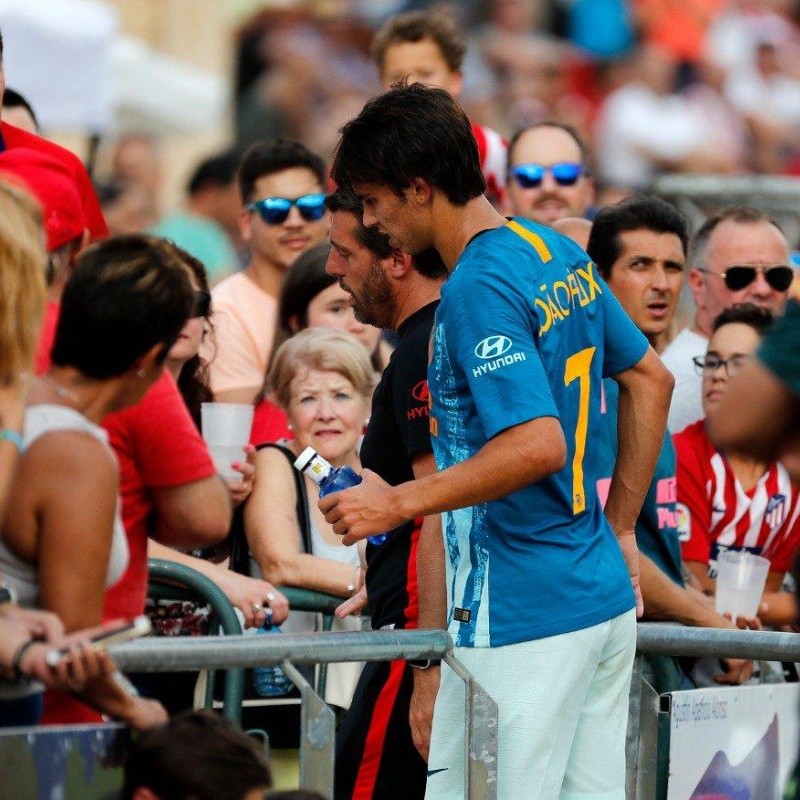 Tanta espera en vano para Joao Félix: no tuvo el debut esperado con Atlético Madrid