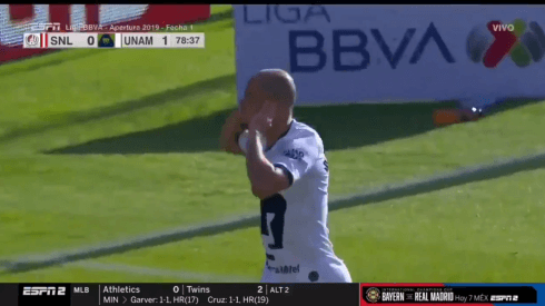 VÍDEO | El gol de González para poner en ventaja a Pumas