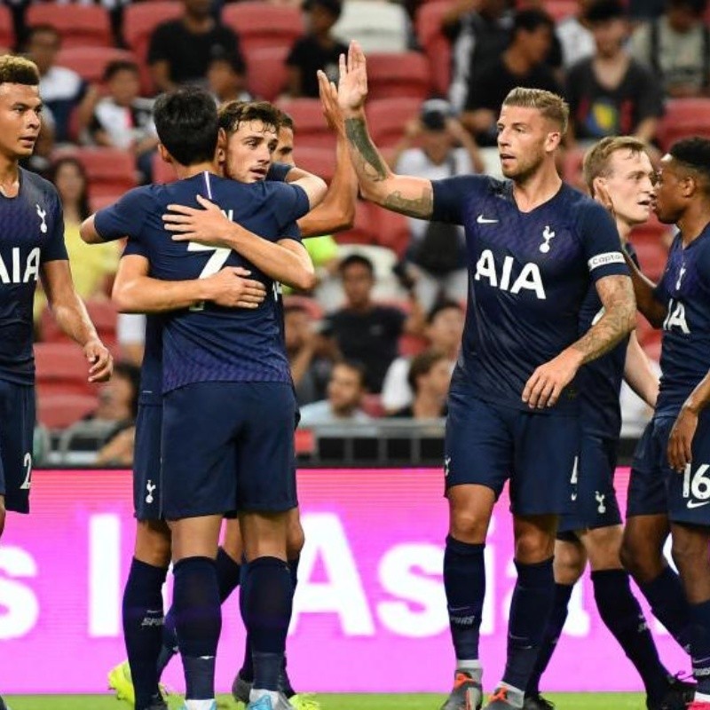 Partidazo de pretemporada: Tottenham le ganó 3-2 a la Juventus con un gol sobre el final