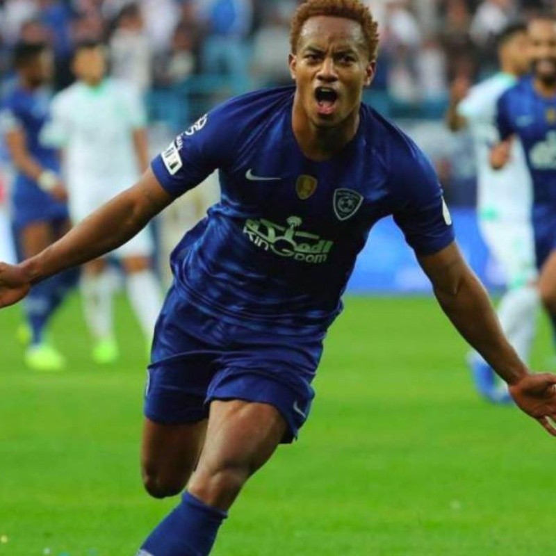 Se queda: André Carrillo renovaría con el Al-Hilal hasta el 2023