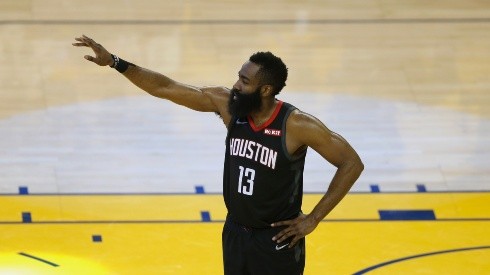 Houston Rockets v Golden State Warriors - Game Five - Not Released (NR) NOTE TO USER: User expressly acknowledges and agrees that, by downloading and or using this photograph, User is consenting to the terms and conditions of the Getty Images License Agreement.