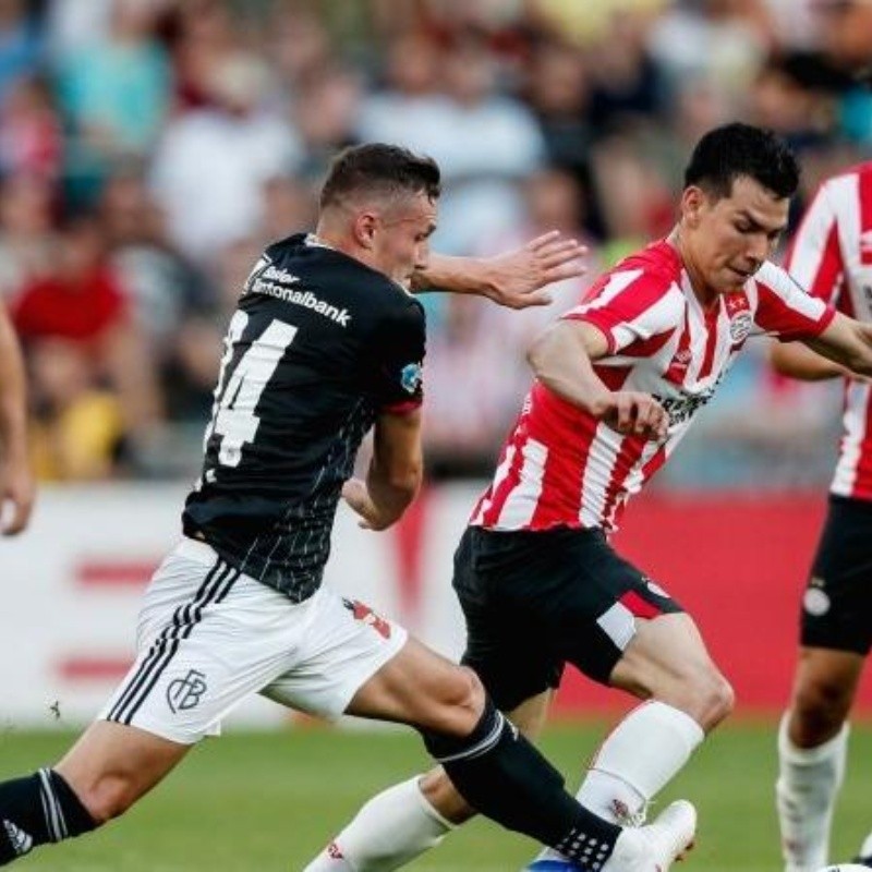 ¡Locura! Al último minuto PSV le ganó al Basel en Champions