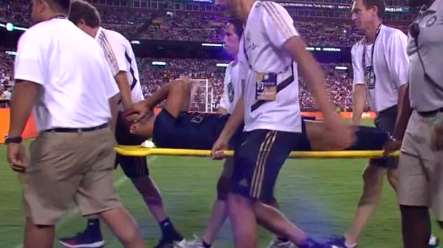 Preocupó a todo Real Madrid: Marco Asensio se lesionó y se fue en camilla