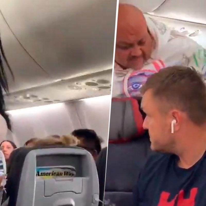 Video viral: su marido miró a otra en pleno vuelo y se puso diabólica