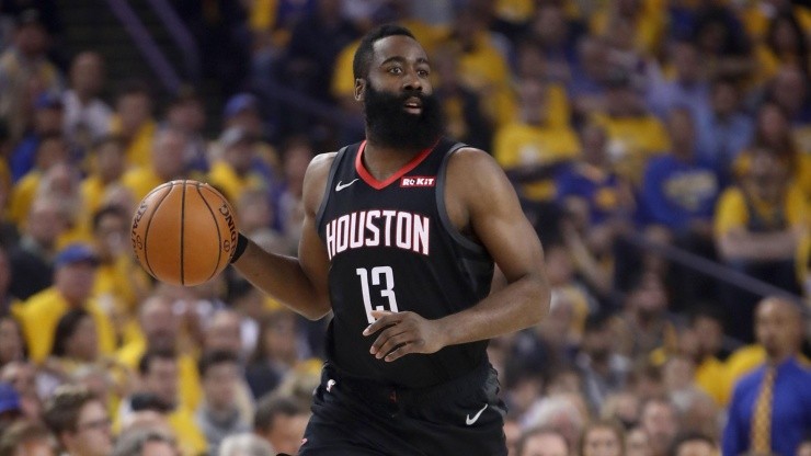 ¡Crack a la vista! Harden fue a ver Houston Dynamo - América